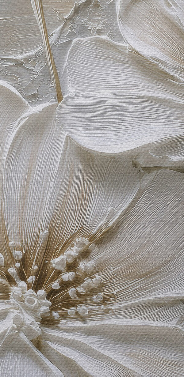 Delicate flowers in soft hues