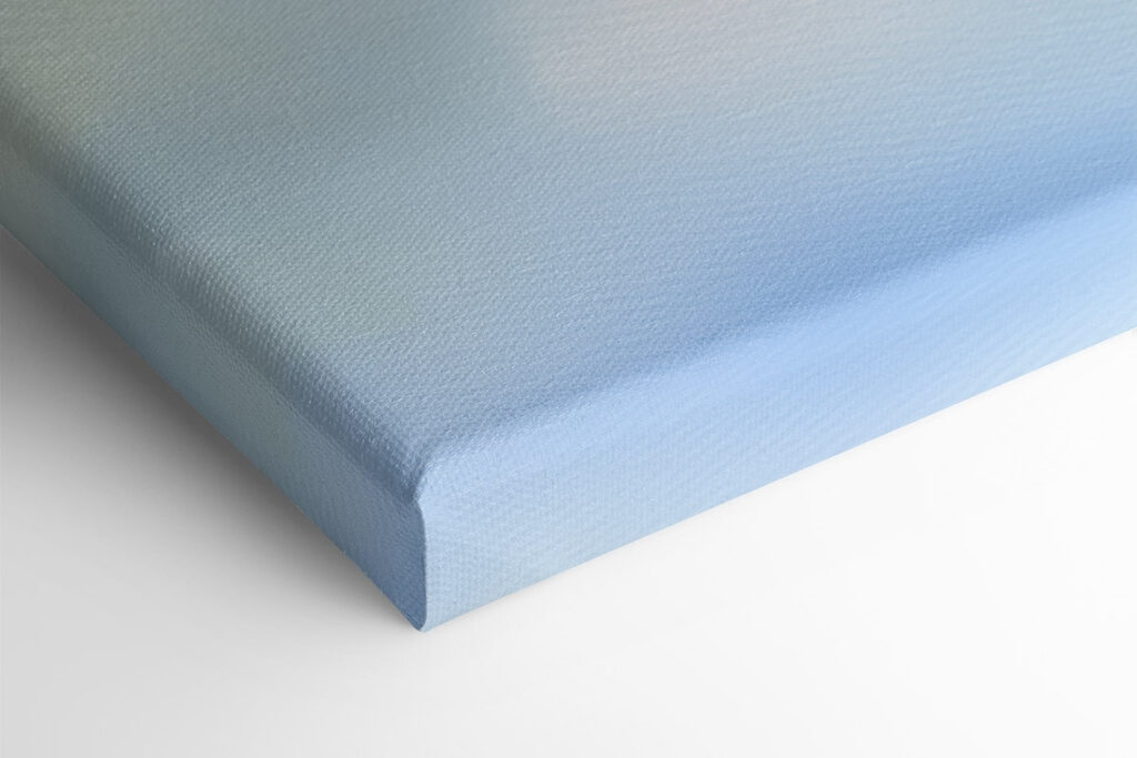 Watercolor painting of a tree and a lake