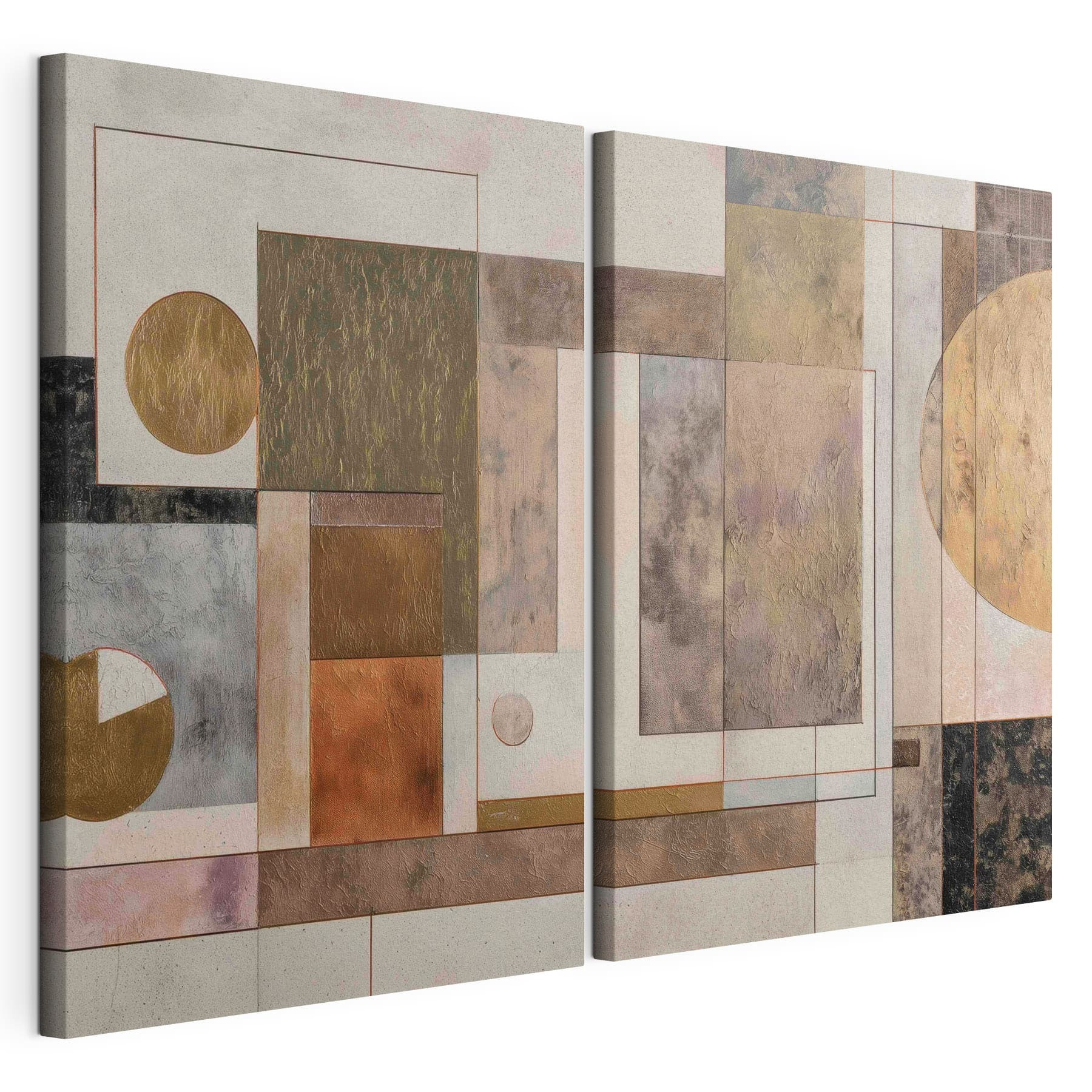 Pair of art pieces