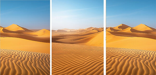 Group of sand dunes Group of sand dunes