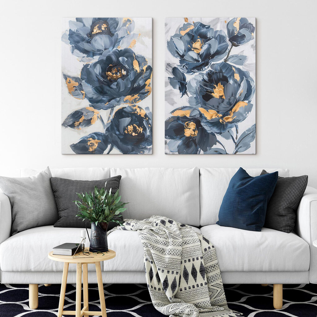 Elegant blooms in soft colors