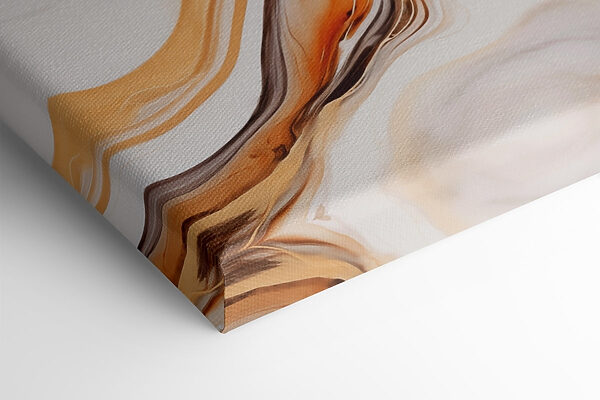 Flowing patterns in warm hues Flowing patterns in warm hues