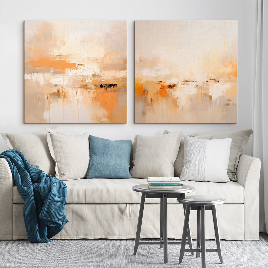 Painting of a landscape Painting of a landscape