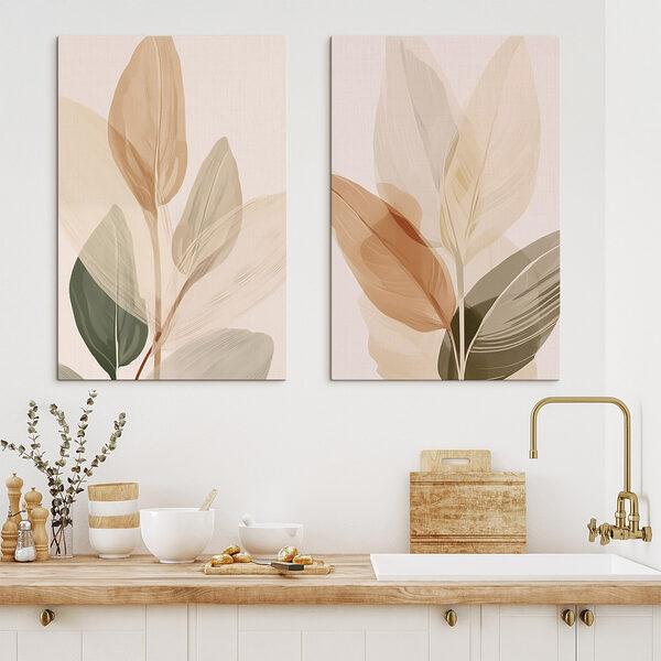 Nature-inspired minimalist leaf design Nature-inspired minimalist leaf design