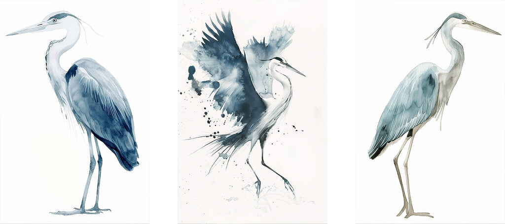 Watercolor of a bird Watercolor of a bird