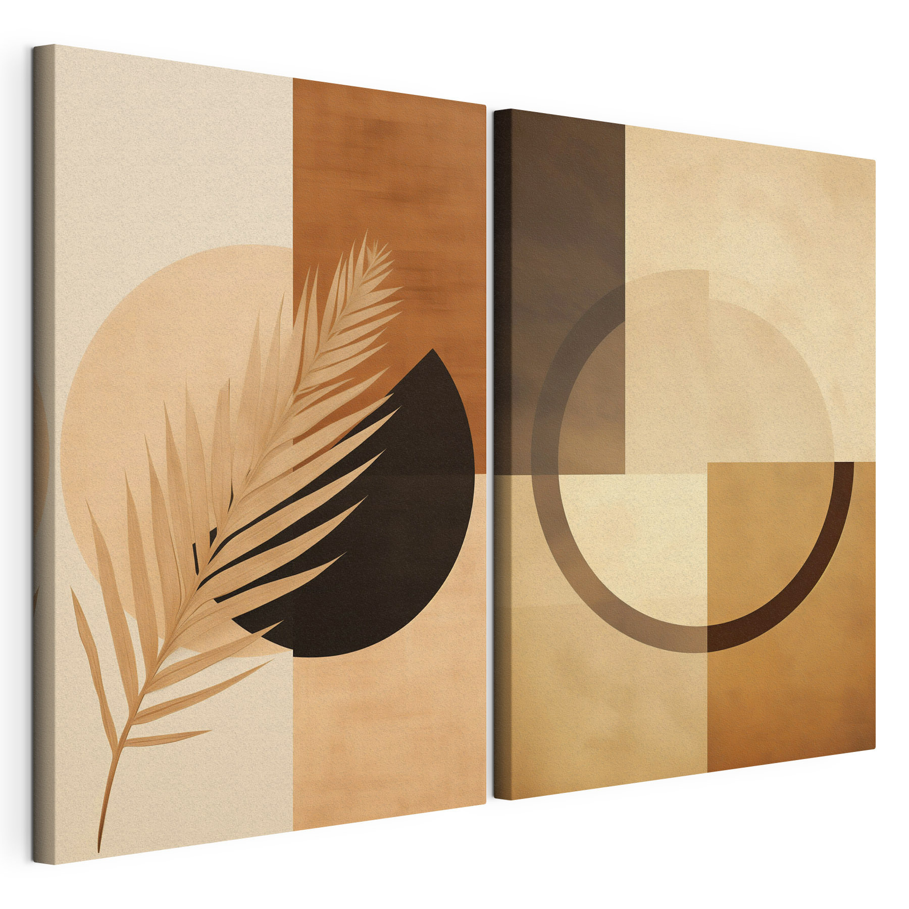 Pair of art pieces