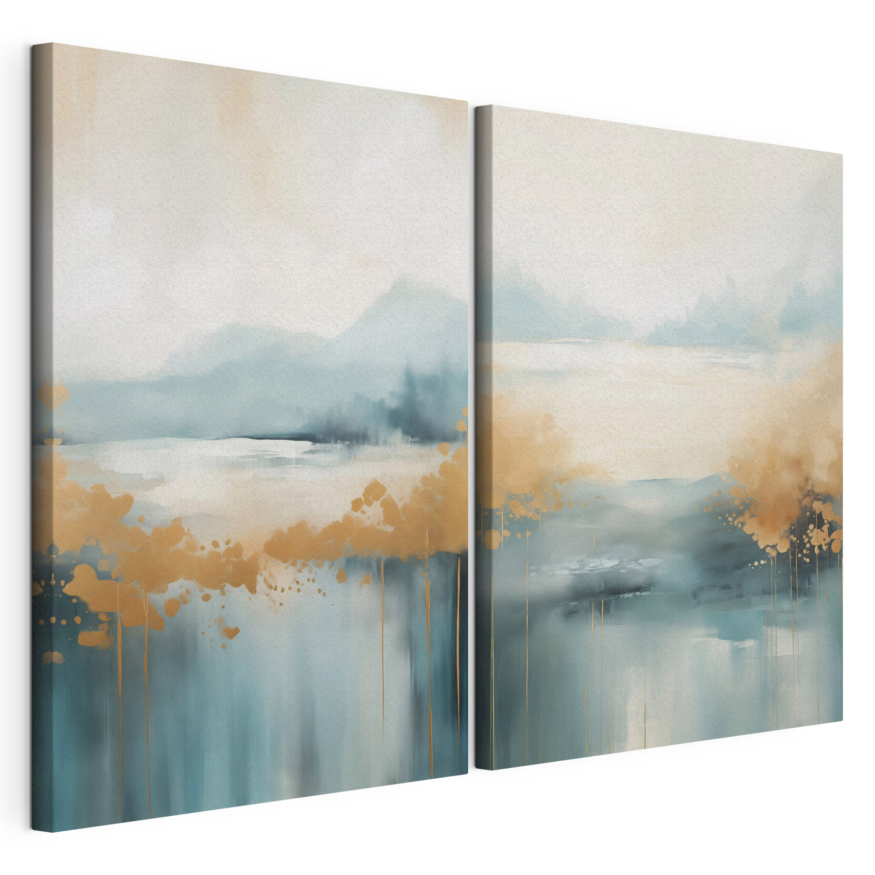Painting of a landscape Painting of a landscape