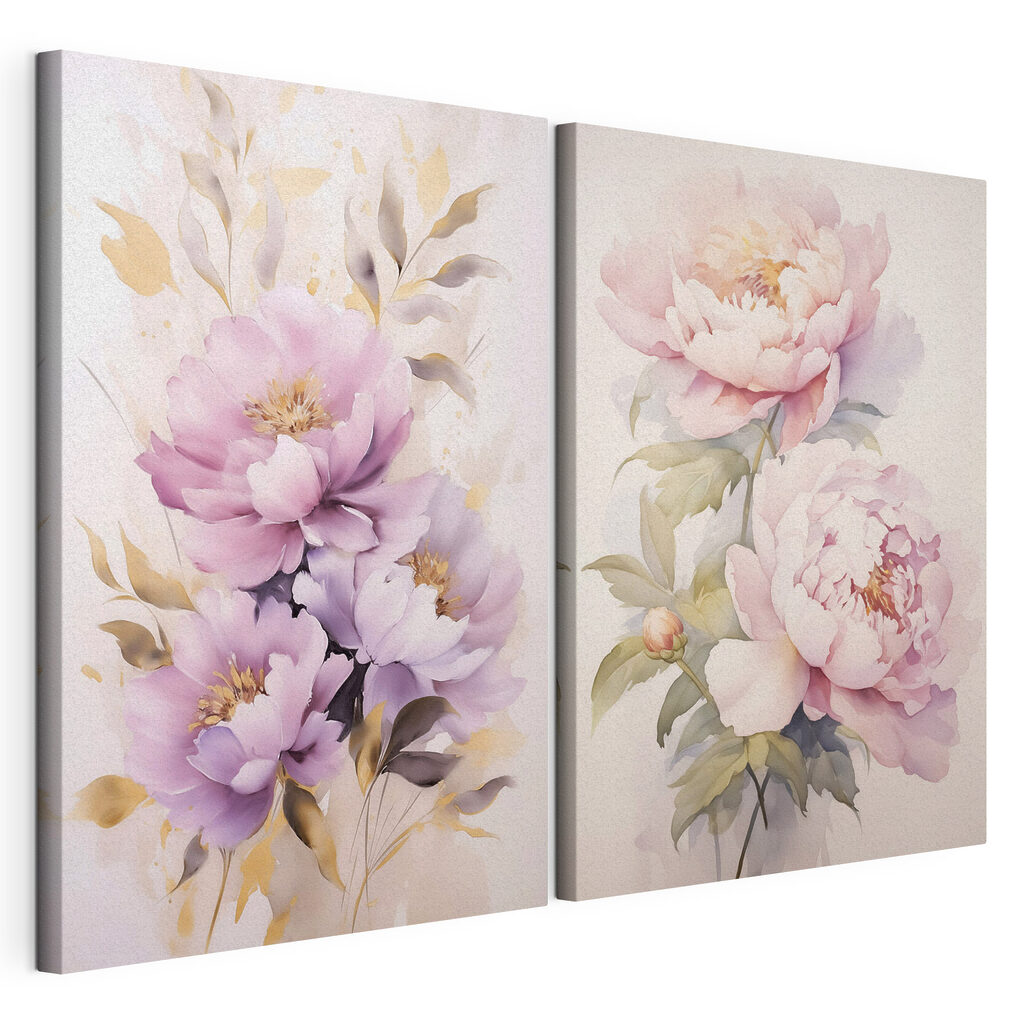 Delicate blossoms in soft hues Delicate blossoms in soft hues