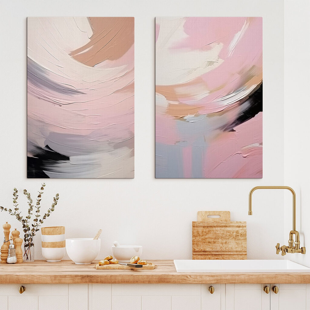 Soft hues blending in harmony Soft hues blending in harmony
