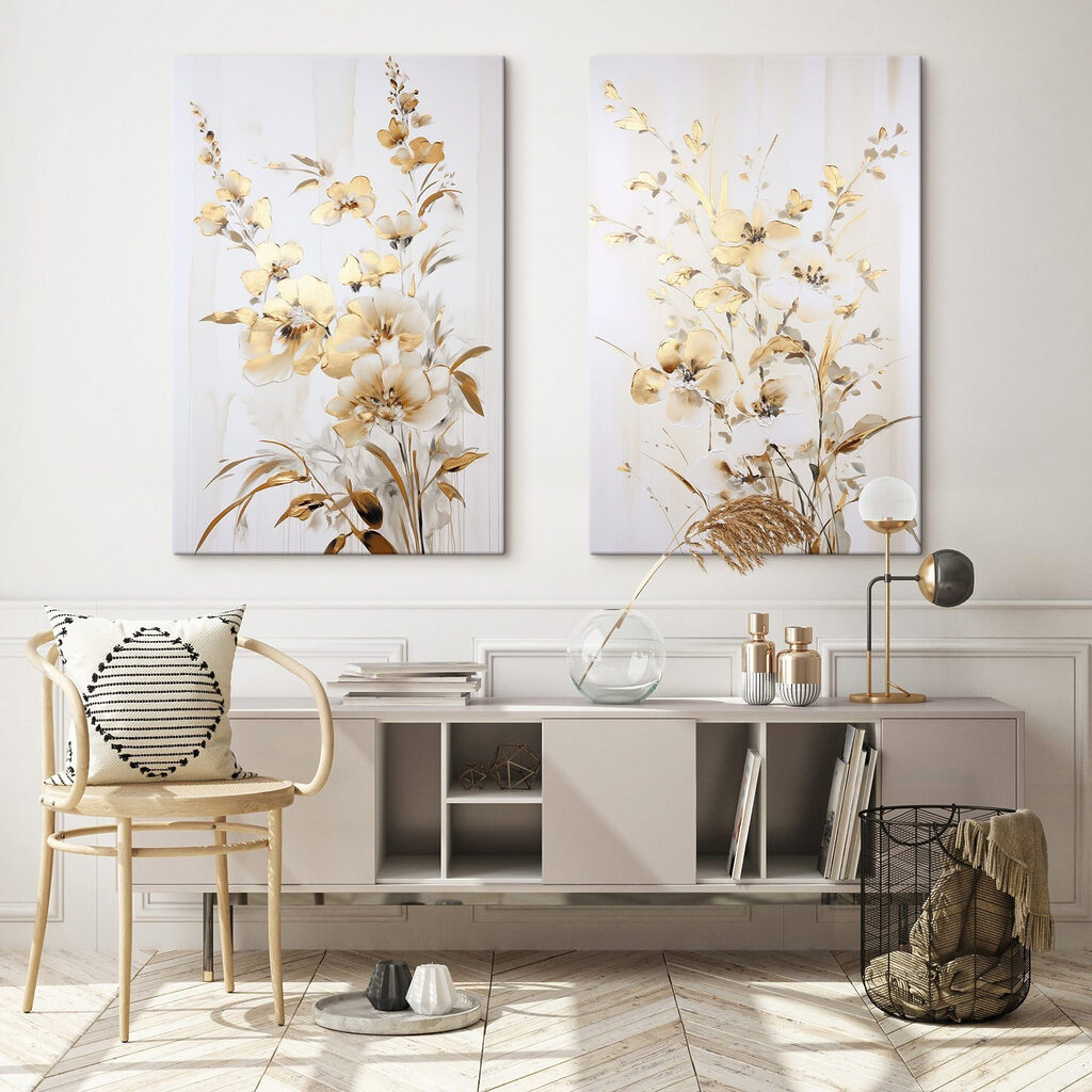 - Elegant floral composition in soft tones - Elegant floral composition in soft tones