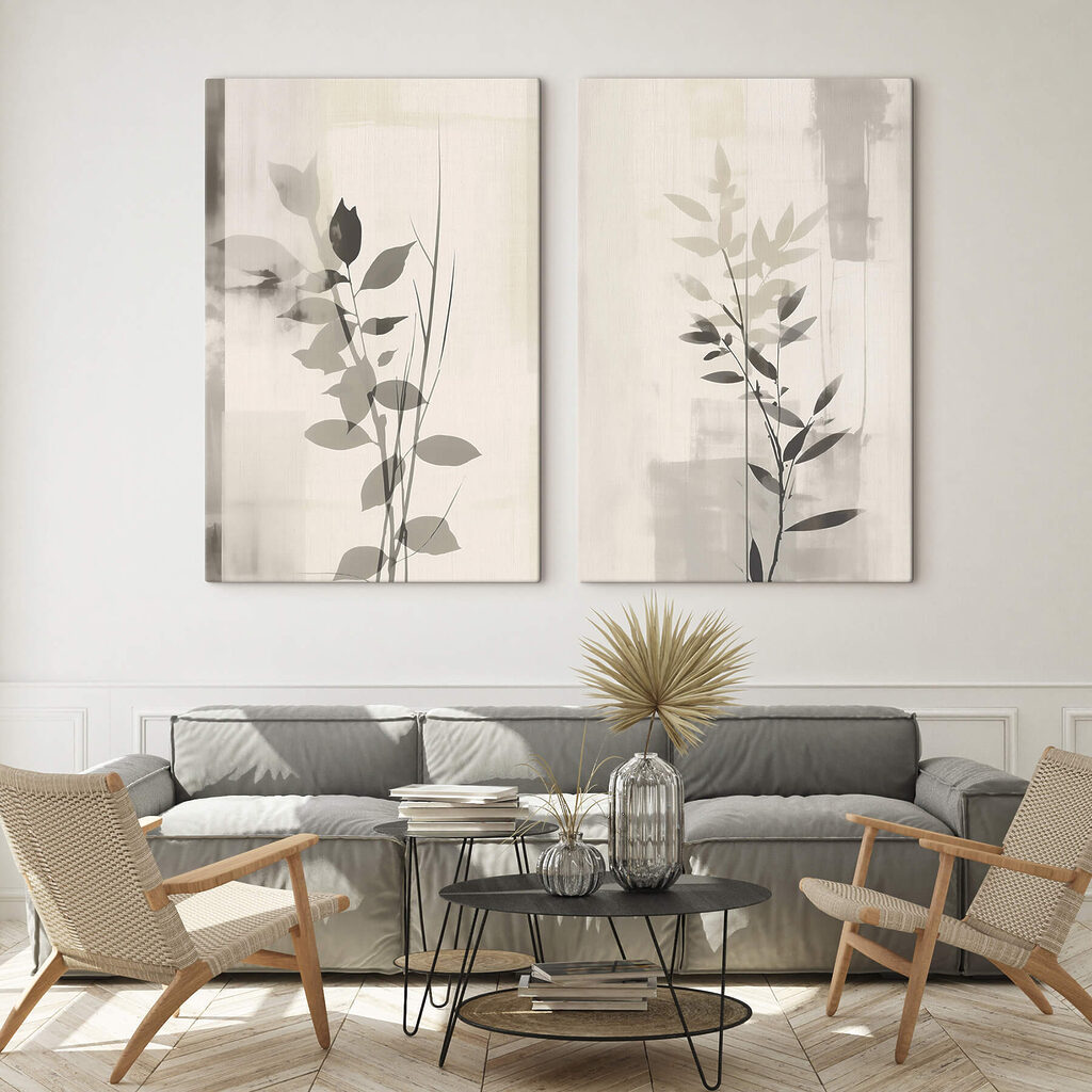 Elegant silhouettes of nature's beauty Elegant silhouettes of nature's beauty