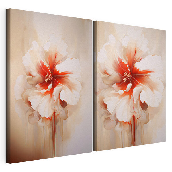 Модульний друк на полотні Картина із зображенням квітки (Артикул: m01089) Модульний друк на полотні Модульний друк на полотні Картина із зображенням квітки (Артикул: m01089)