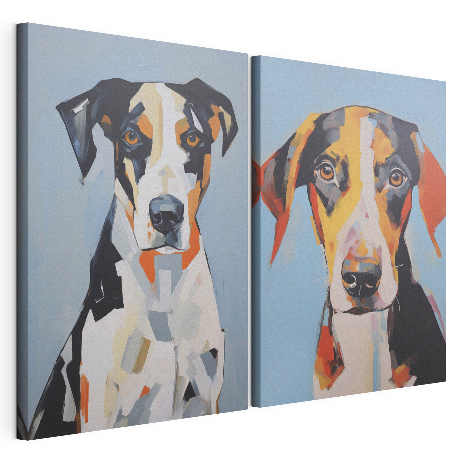 Painting of a dog Painting of a dog