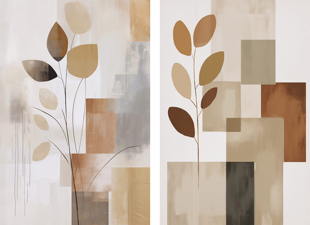 Painting of a plant Painting of a plant