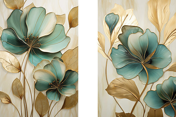Delicate blooms in vibrant hues Delicate blooms in vibrant hues