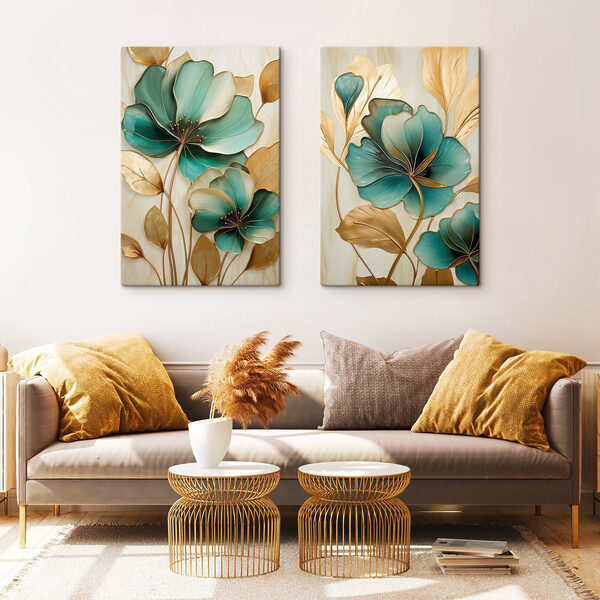 Delicate blooms in vibrant hues Delicate blooms in vibrant hues