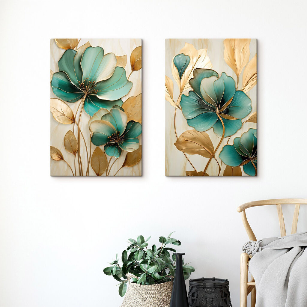 Delicate blooms in vibrant hues Delicate blooms in vibrant hues
