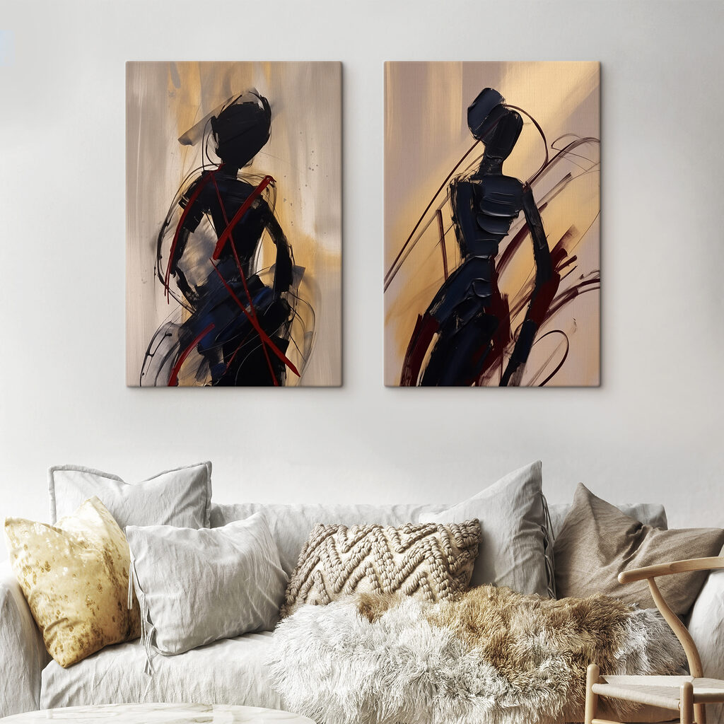 Painting of a woman Painting of a woman