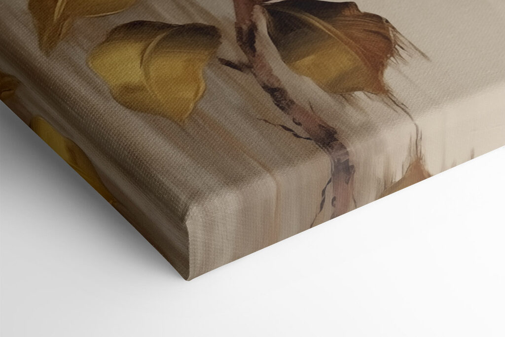 Painting of flowers on a wood surface Painting of flowers on a wood surface