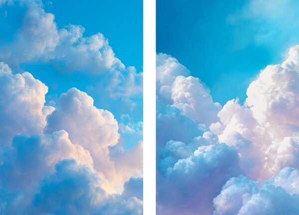 Blue sky with clouds Blue sky with clouds