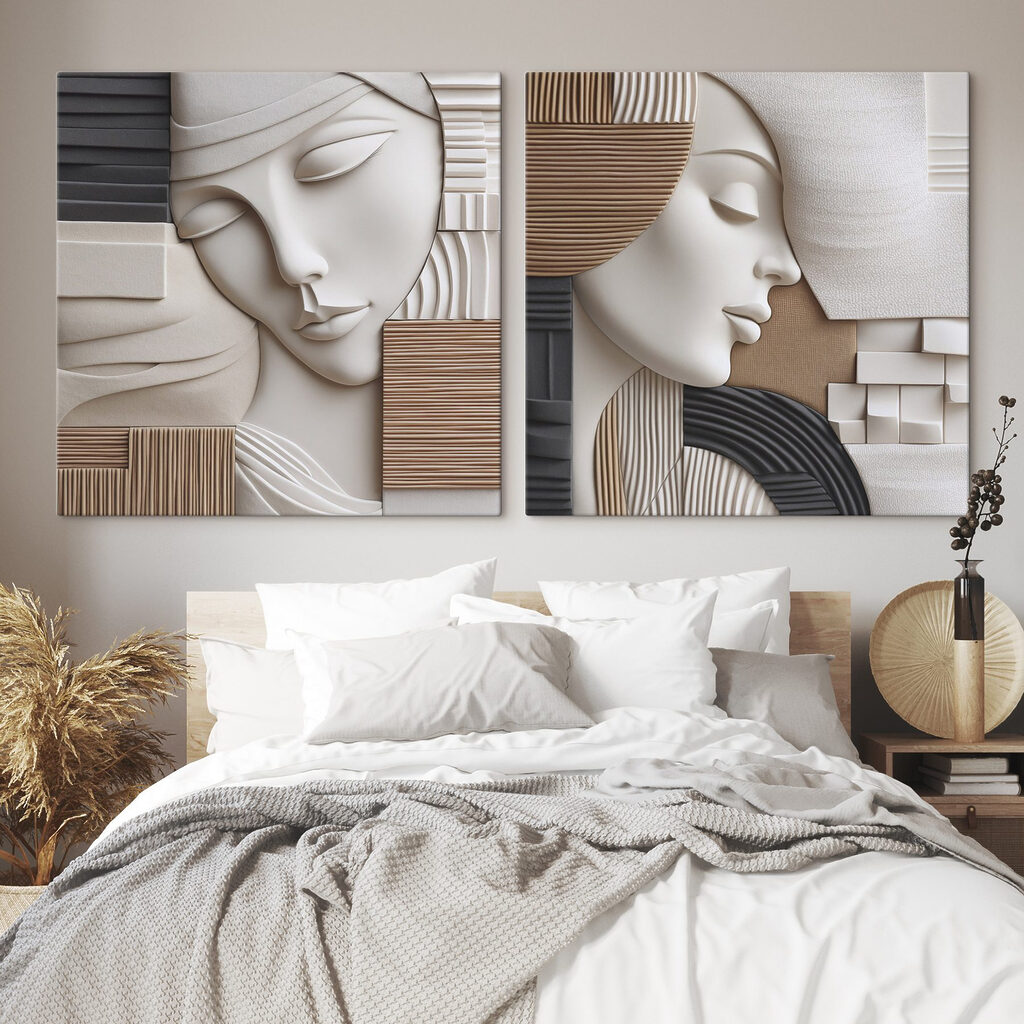 Soft forms create serene expressions Soft forms create serene expressions