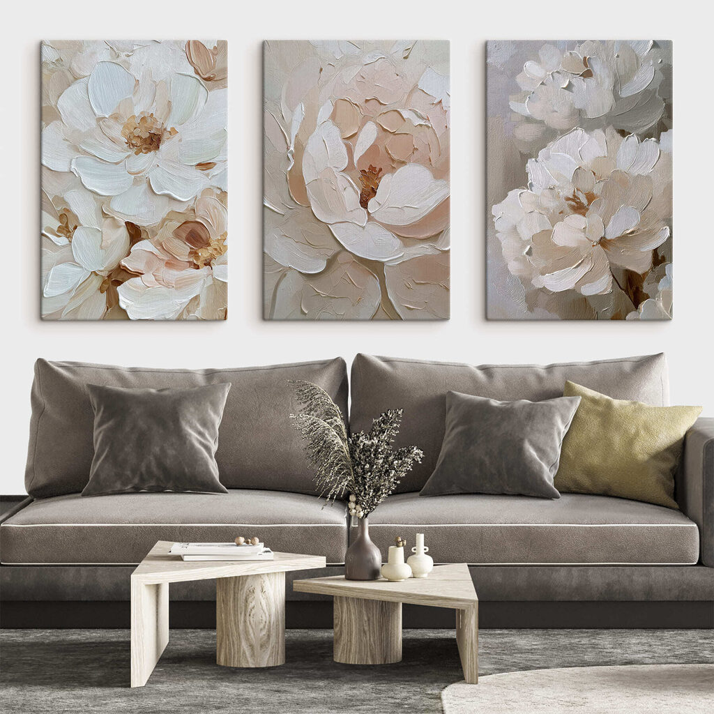 Collage of flowers Collage of flowers