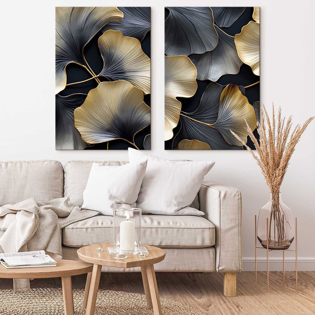- Elegant leaves in striking contrast - Elegant leaves in striking contrast