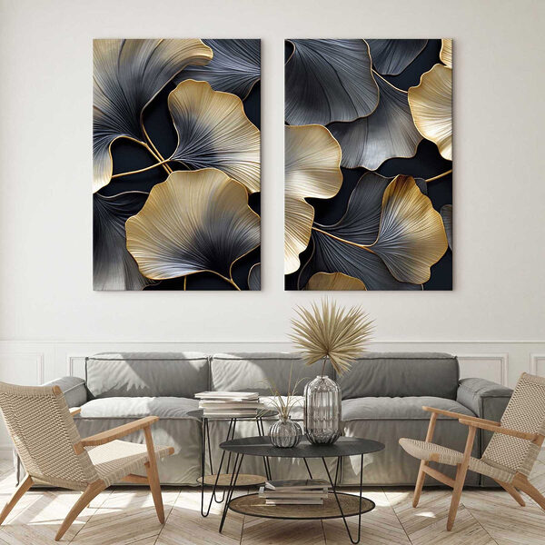 - Elegant leaves in striking contrast - Elegant leaves in striking contrast