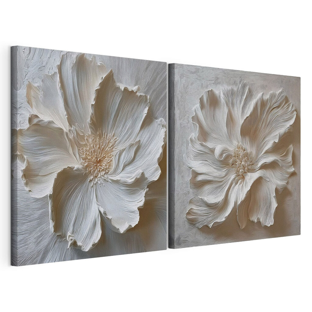 Elegant floral art in soft tones Elegant floral art in soft tones