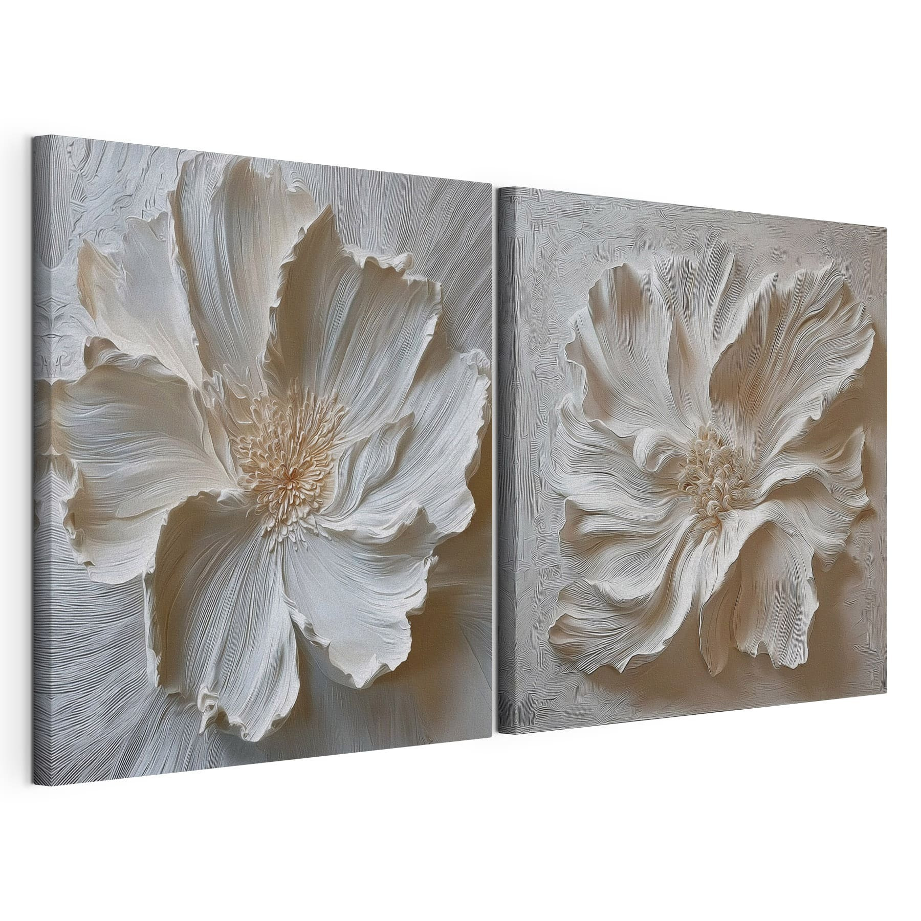 Elegant floral art in soft tones Elegant floral art in soft tones