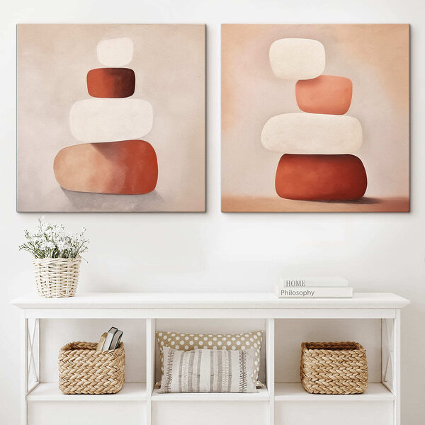 Painting of stacked objects Painting of stacked objects