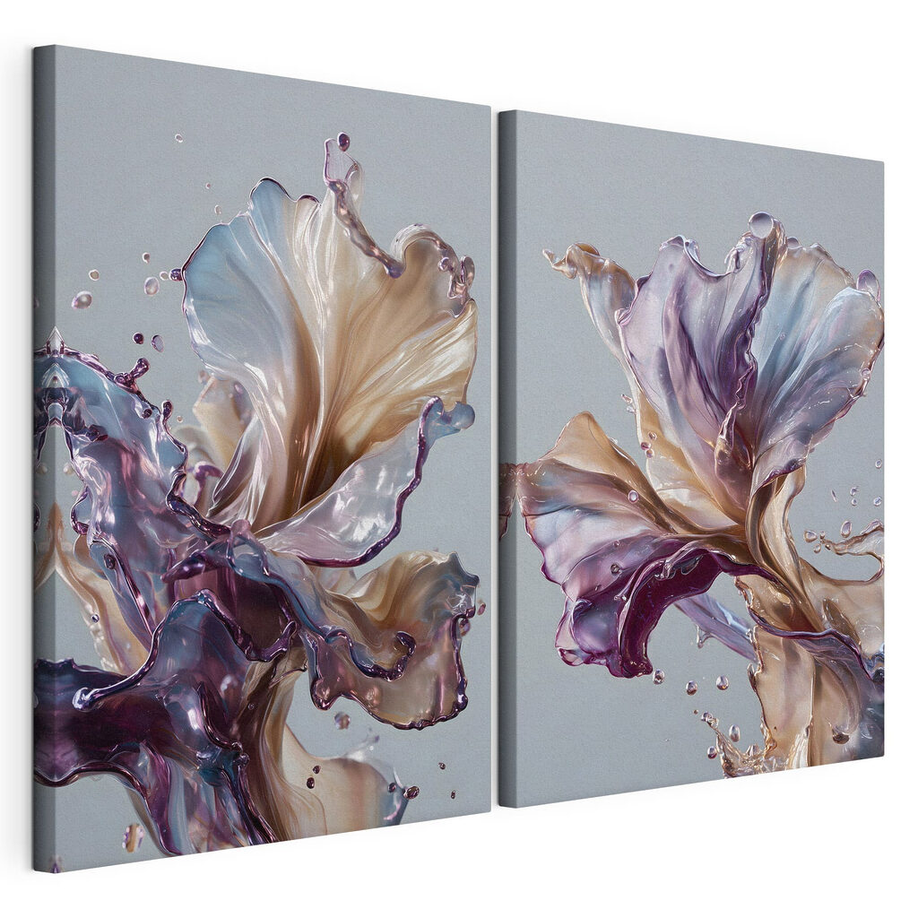 Fluid beauty in motion and color Fluid beauty in motion and color