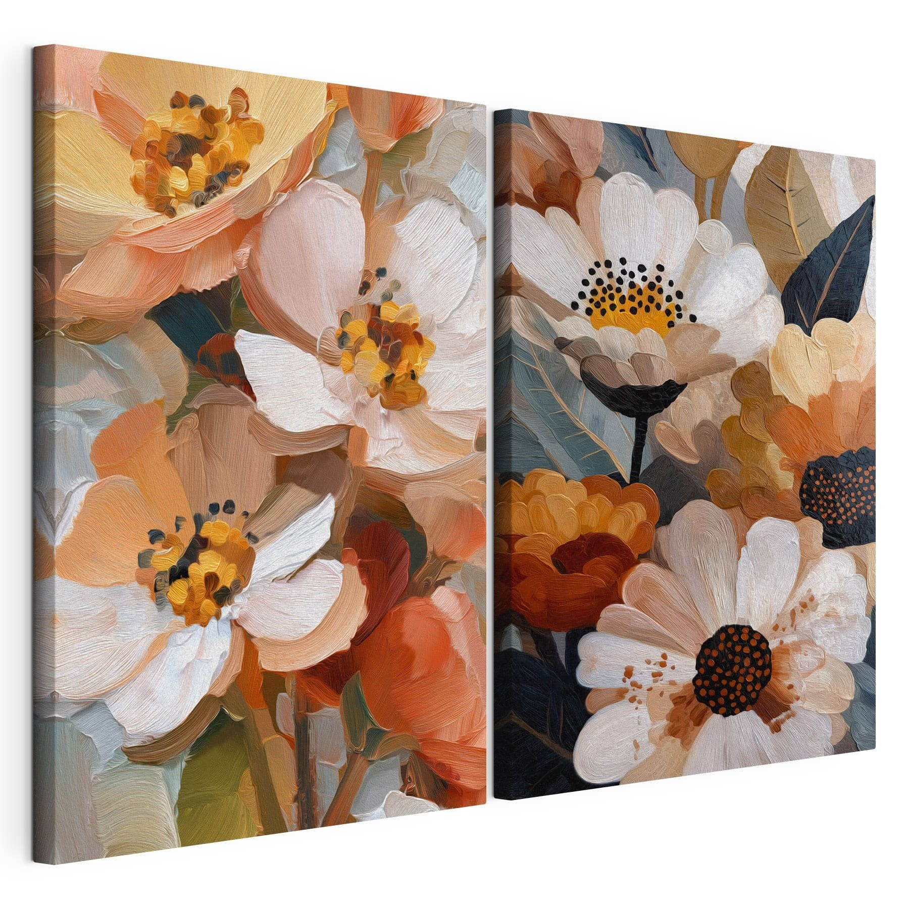 Floral beauty in warm tones Floral beauty in warm tones