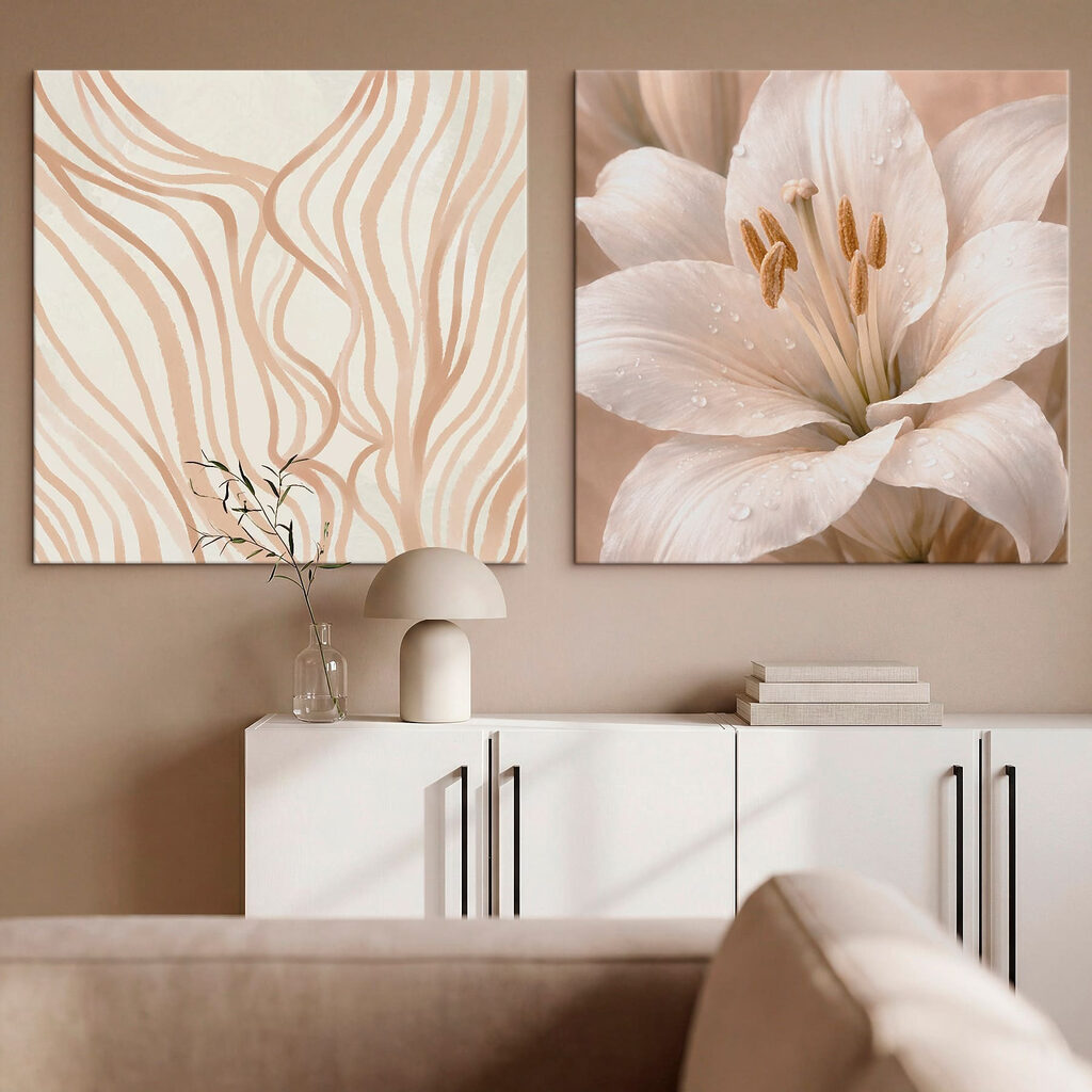 Smooth lines and elegant lilies Smooth lines and elegant lilies