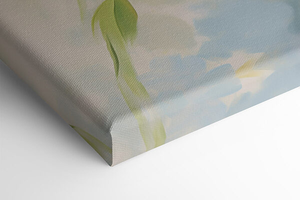 Breezy hues of calming green leaves Breezy hues of calming green leaves
