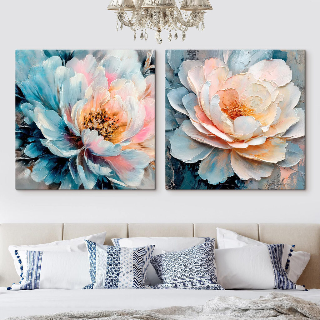 Fluttering petals in soft hues Fluttering petals in soft hues