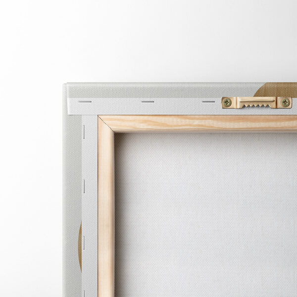 - Organic shapes in earthy tones - Organic shapes in earthy tones