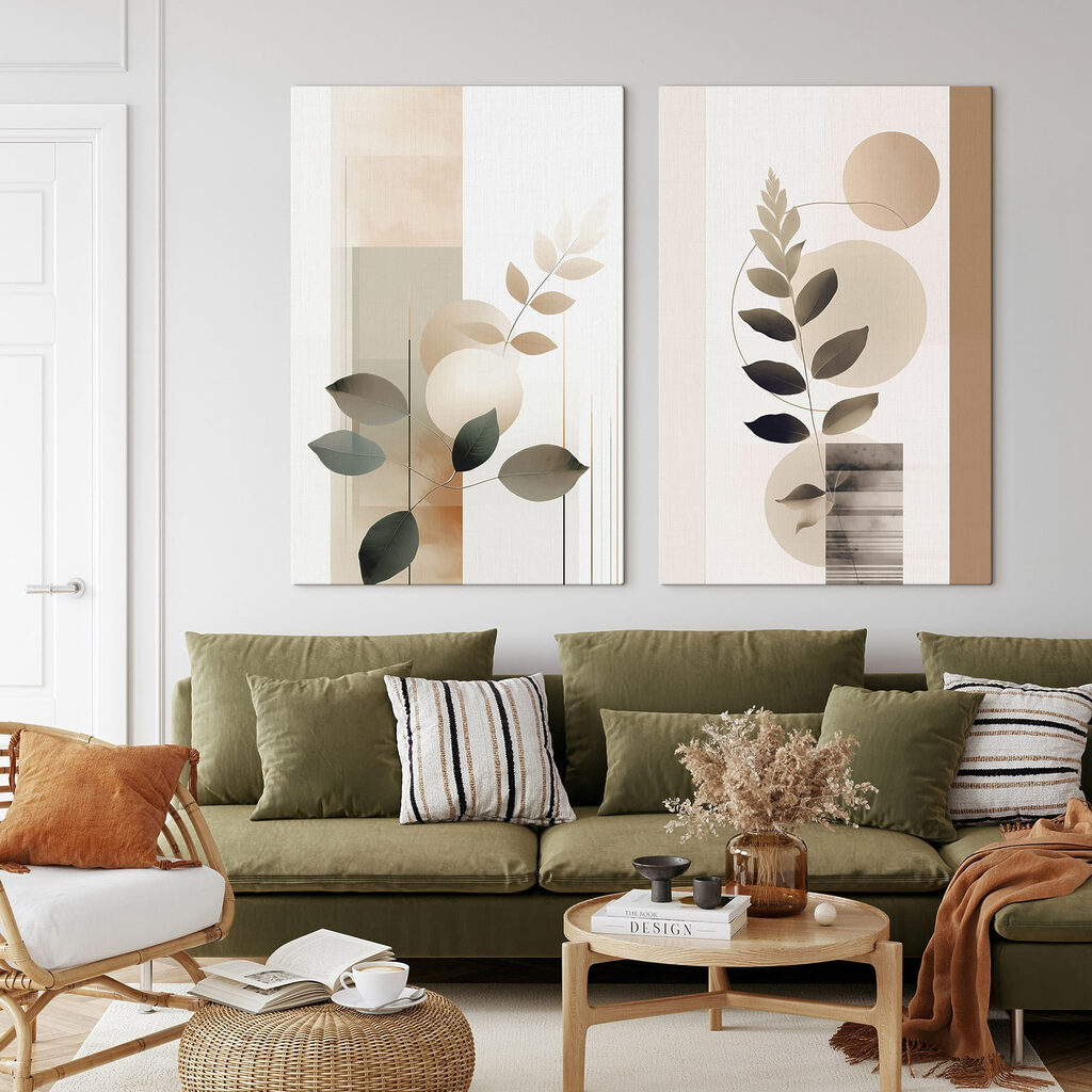 Soft hues and organic forms unite Soft hues and organic forms unite