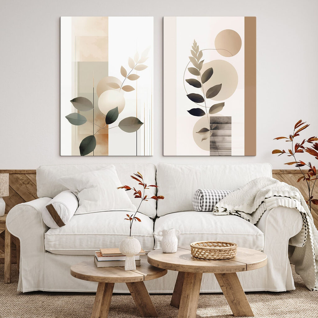 Soft hues and organic forms unite Soft hues and organic forms unite