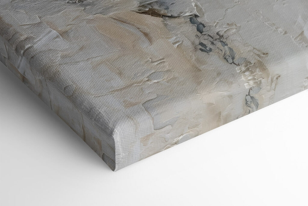 Soft tones and flowing textures blend Soft tones and flowing textures blend