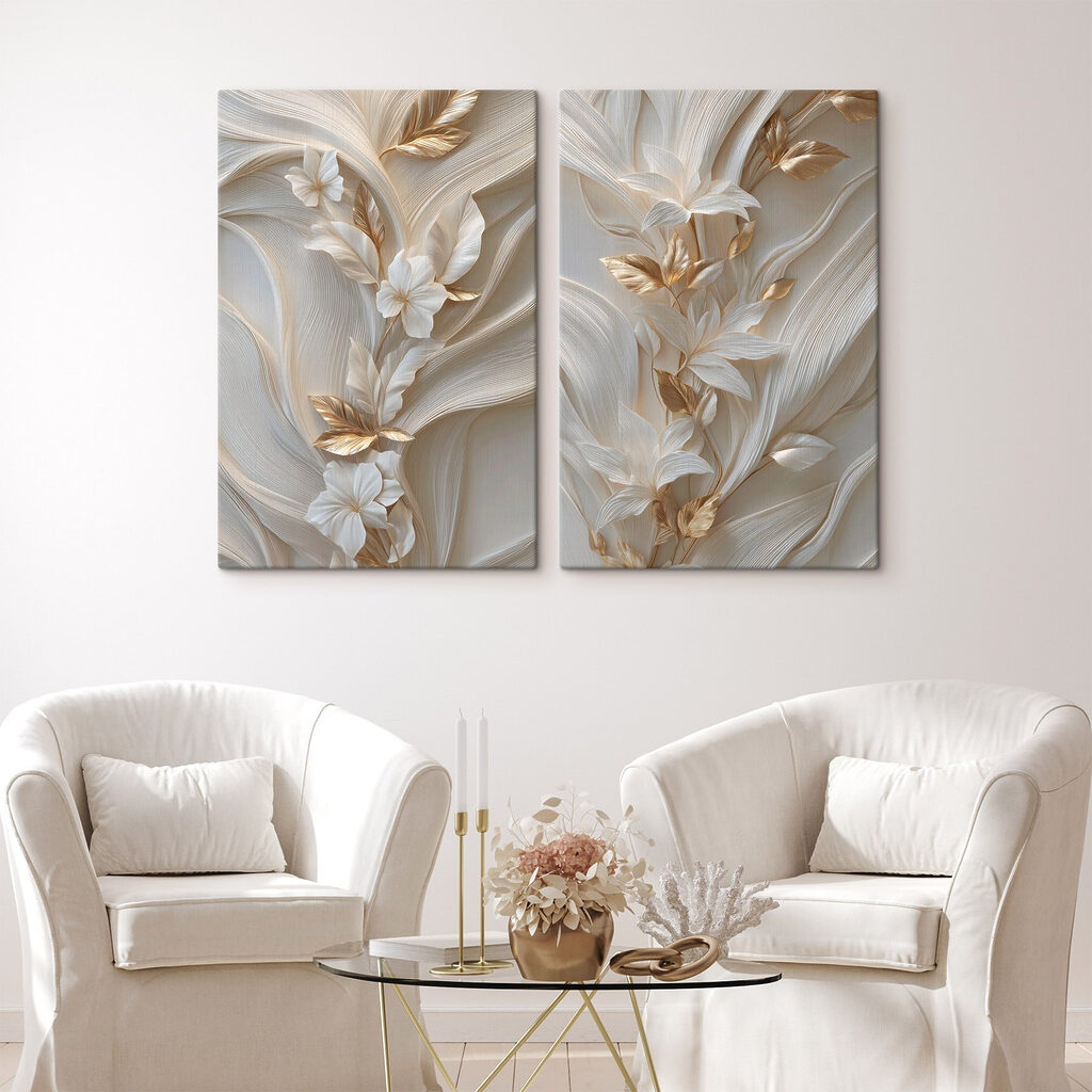 Elegant floral design in soft tones Elegant floral design in soft tones