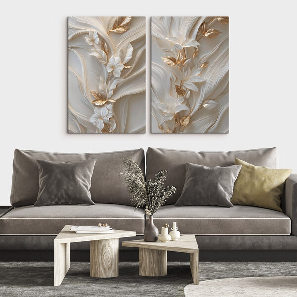 Elegant floral design in soft tones Elegant floral design in soft tones