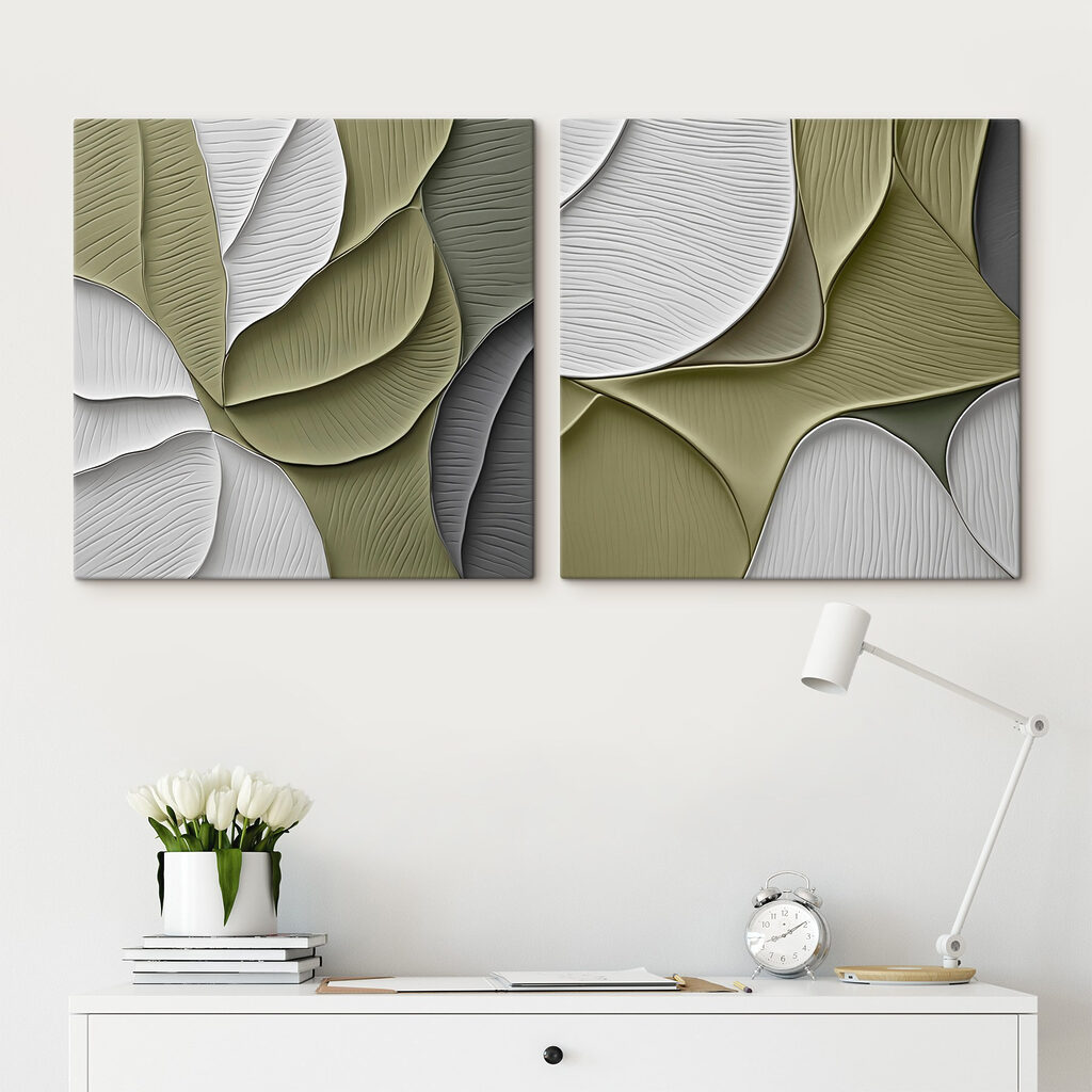 Soft layers in calming earth tones Soft layers in calming earth tones