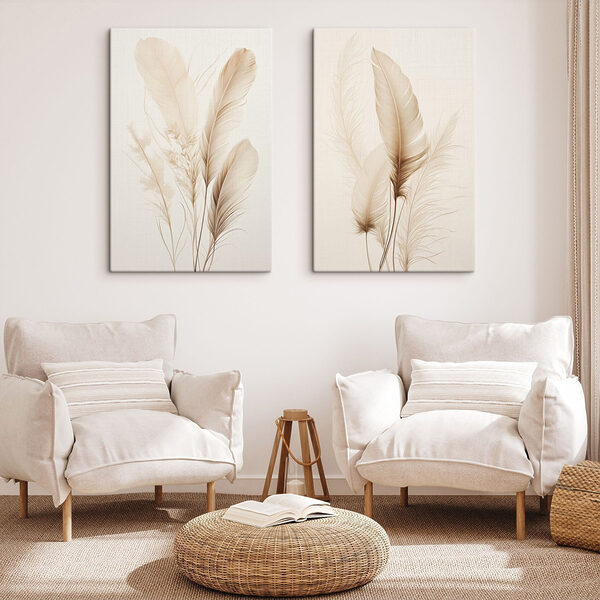 Delicate feathers softly arranged together Delicate feathers softly arranged together