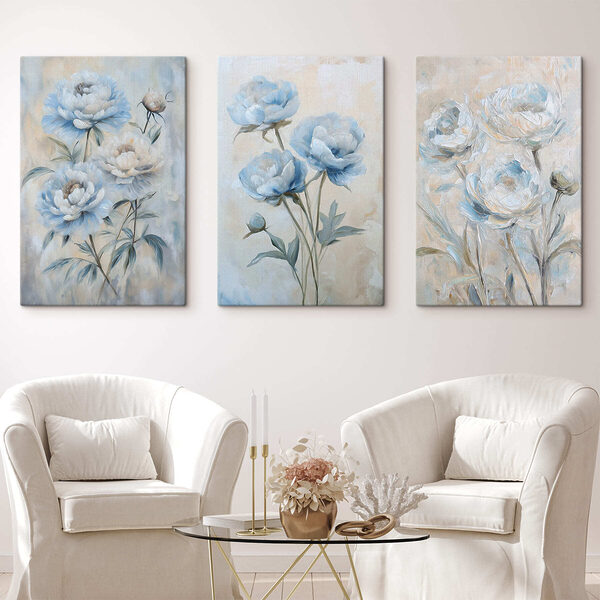 Delicate blooms in soft hues Delicate blooms in soft hues