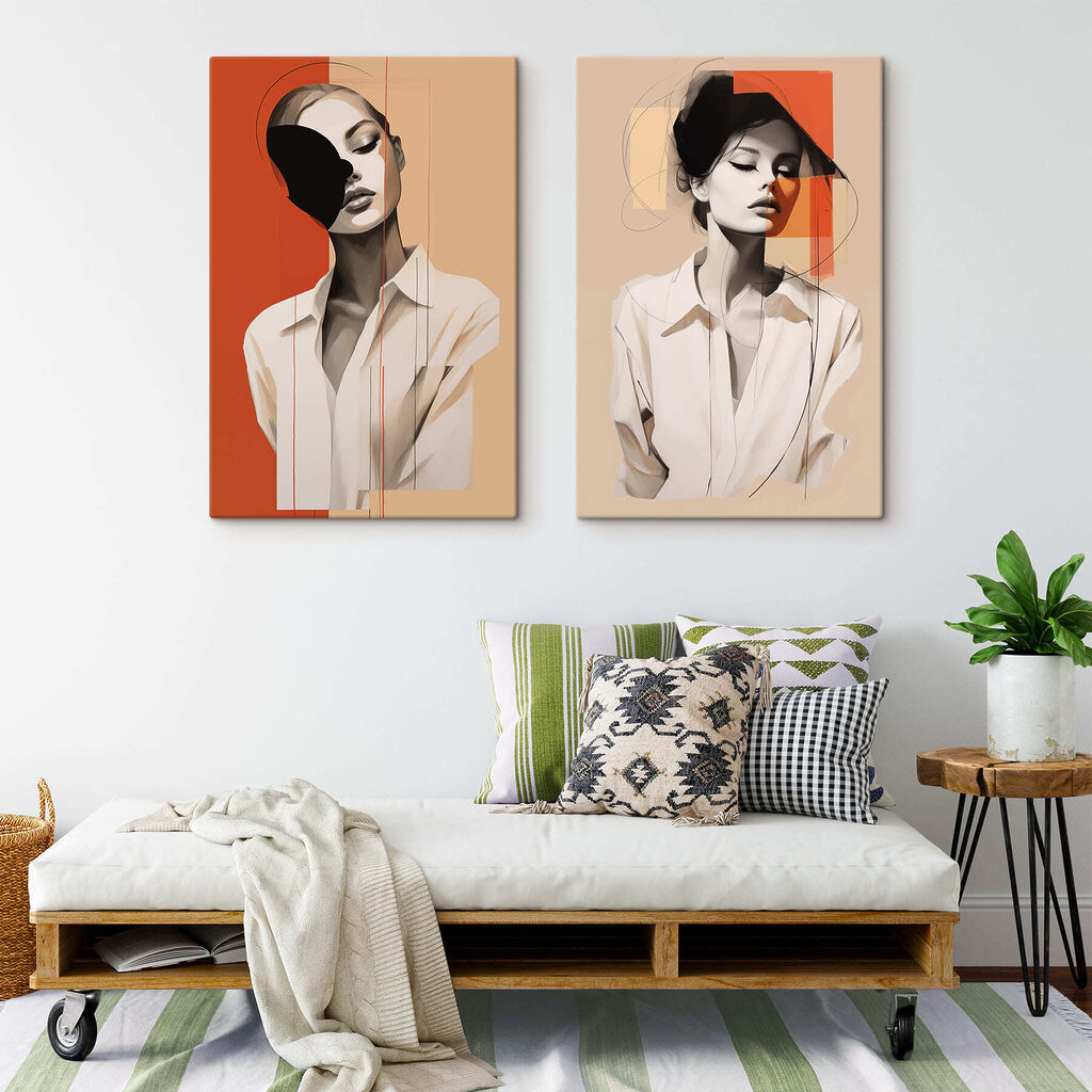- Captivating abstract portrait interpretations - Captivating abstract portrait interpretations