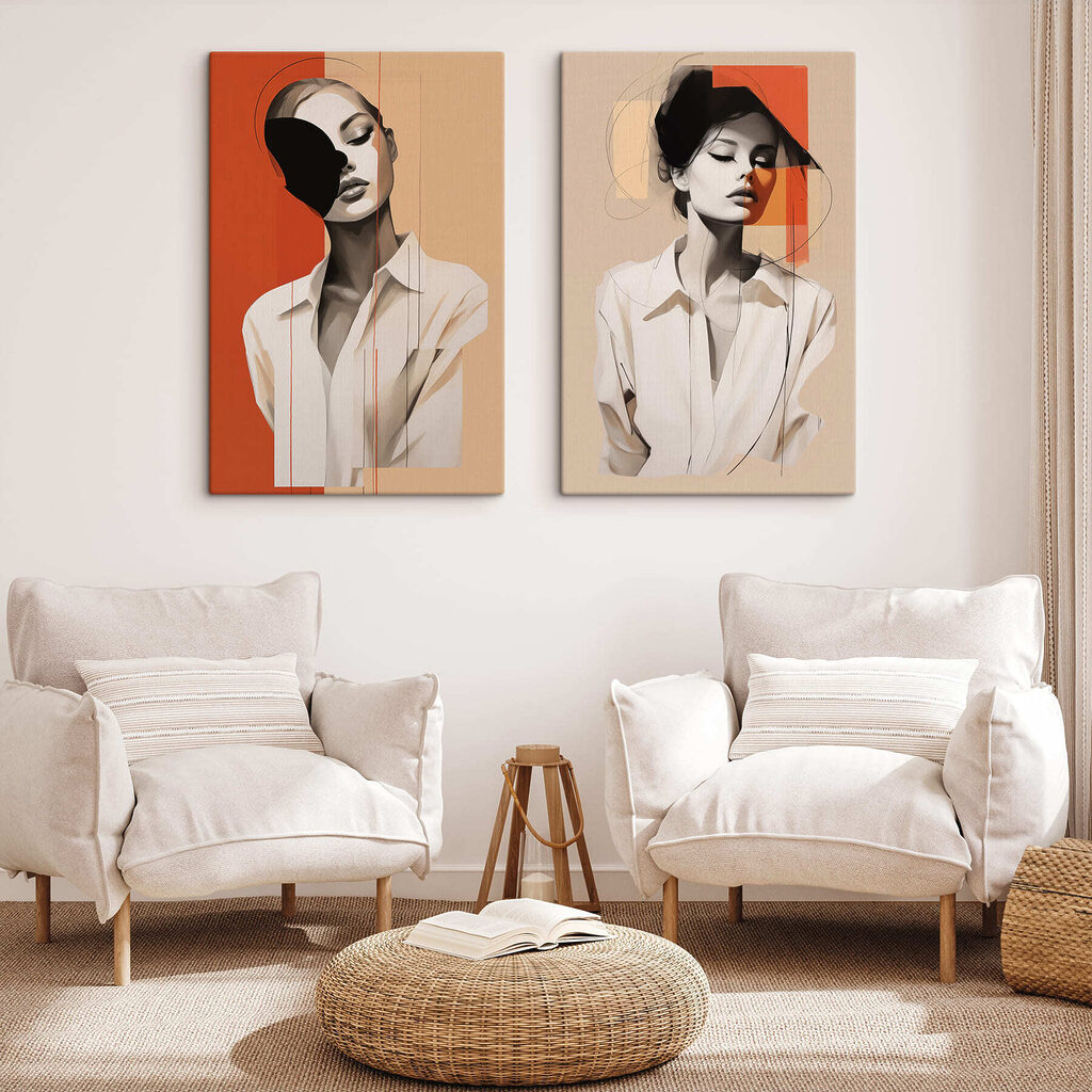 - Captivating abstract portrait interpretations - Captivating abstract portrait interpretations