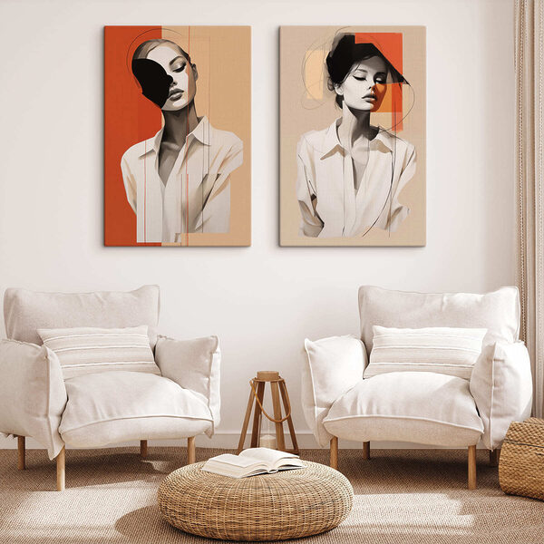 - Captivating abstract portrait interpretations - Captivating abstract portrait interpretations