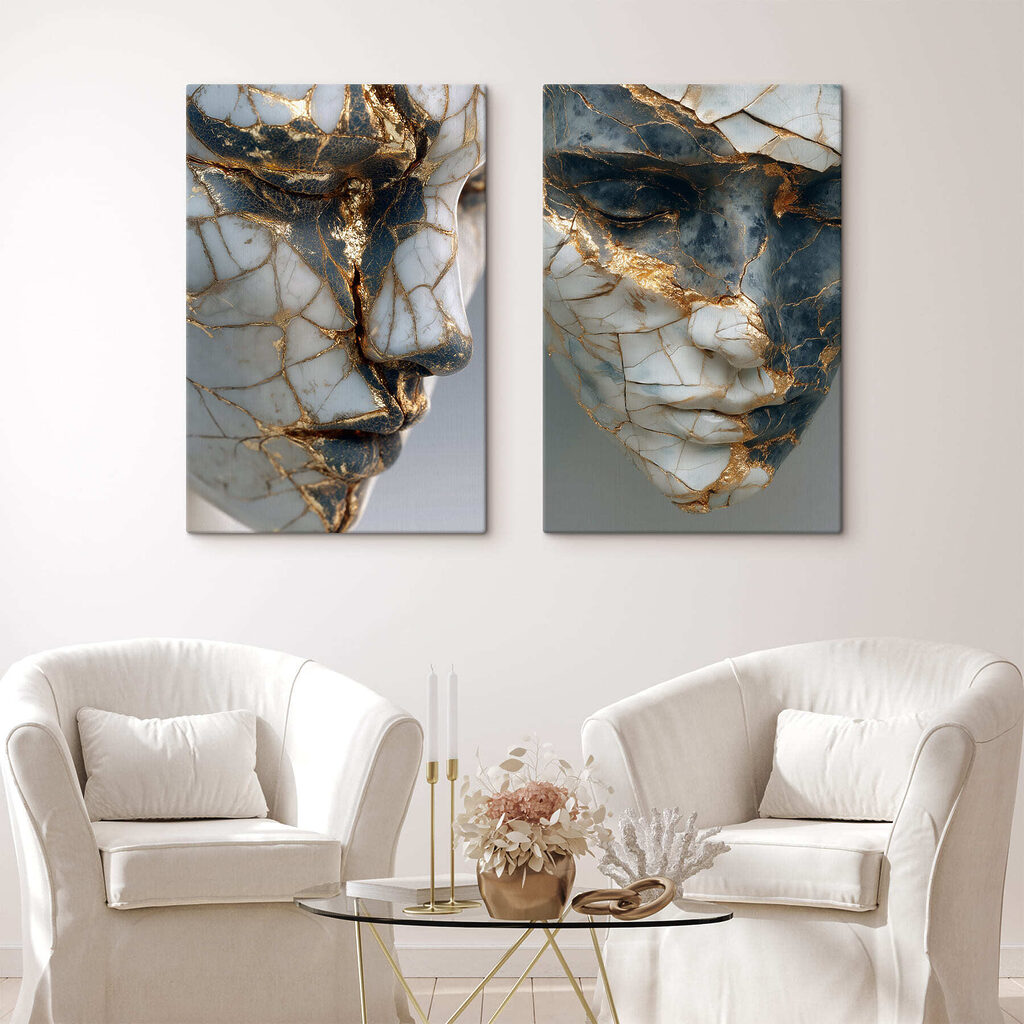 Cracked beauty in artistic form Cracked beauty in artistic form