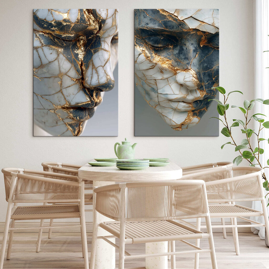 Cracked beauty in artistic form Cracked beauty in artistic form